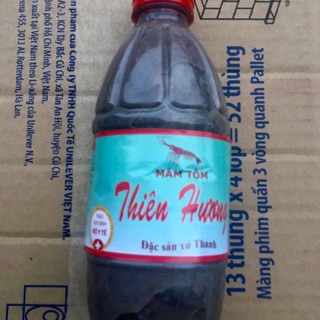 Thanh Hoá - Mắm tôm Thiên Hương chai 400g