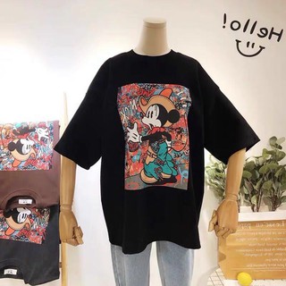 Áo Phông Micky vui nhộn, áo thun dáng rộng