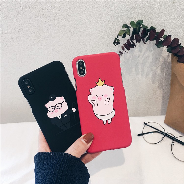 Ốp nhựa mịn heo cho IPhone