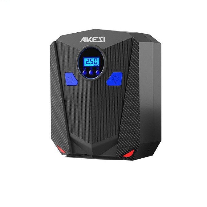 Máy bơm lốp xe AIKESI đồng hồ điện tử cài thông số áp suất tự ngắt điện 12V - AKS-5501