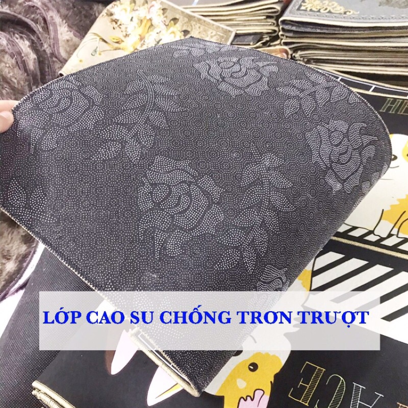 Thảm lau chùi chân hình thú 3D siêu dày siêu thấm nước có lớp cao su chống trơn,thảm 3d thấm bụi bẩn không trơn trượt