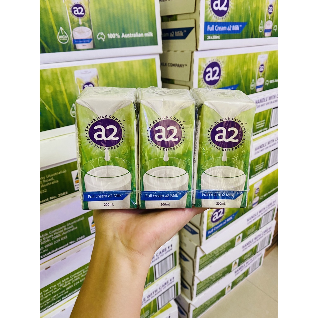 Sữa A2 Nước Úc cho bé ( 200ml & 1 lít )