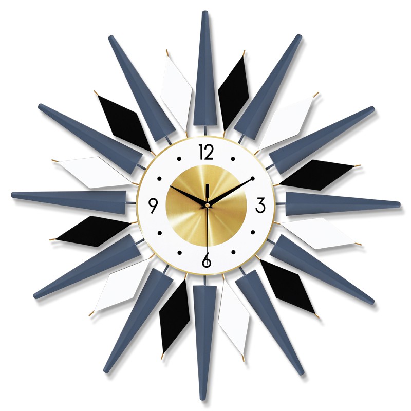 Đồng hồ treo  tường phòng khách💥 SHOP GIA DỤNG💥 đồng hồ trang trí nội thất đẹp