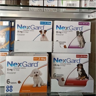 NexGard(1 viên) loại bỏ ve rận, bọ chét, trên chó mèo(CHÍNH HÃNG MERIAL)