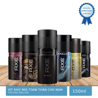 Xịt Khử Mùi Toàn Thân AXE Click 150ml