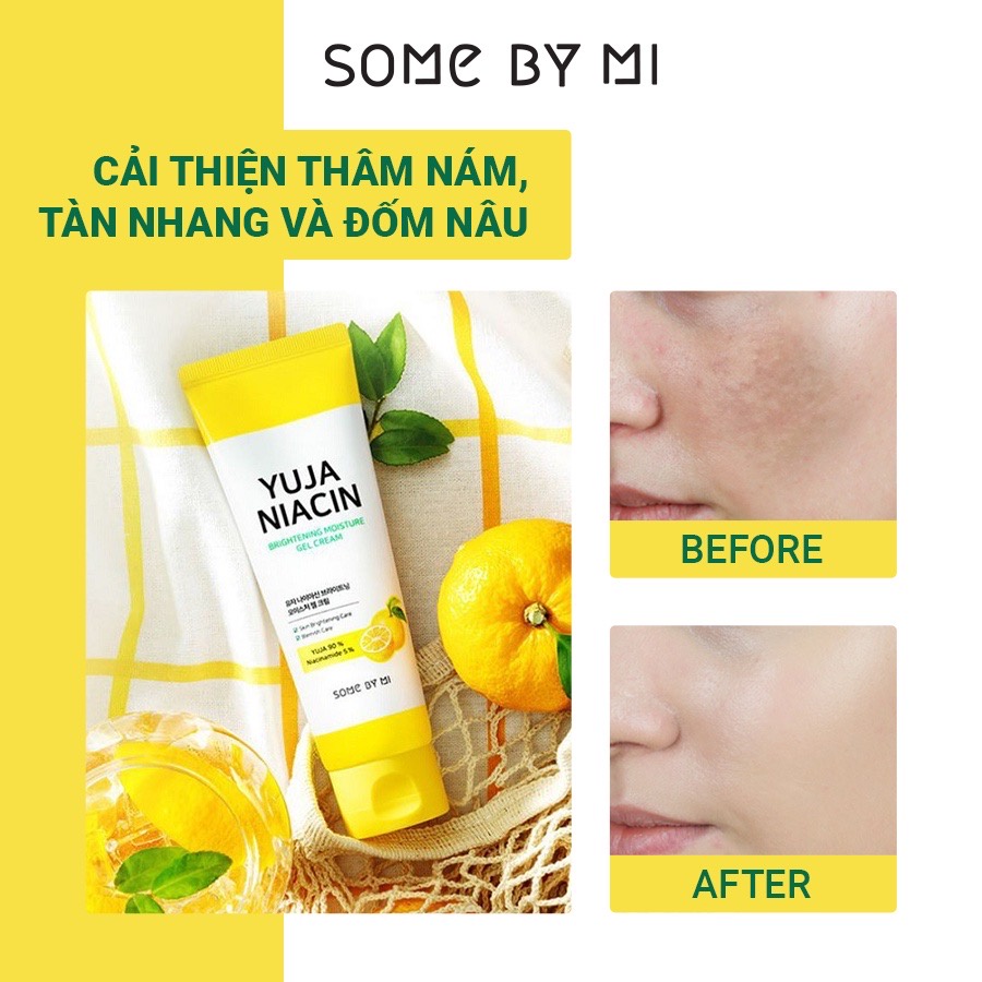 Kem dưỡng làm sáng da Some By Mi Yuja NiacinBrightening Moisture Gel Cream 100ml