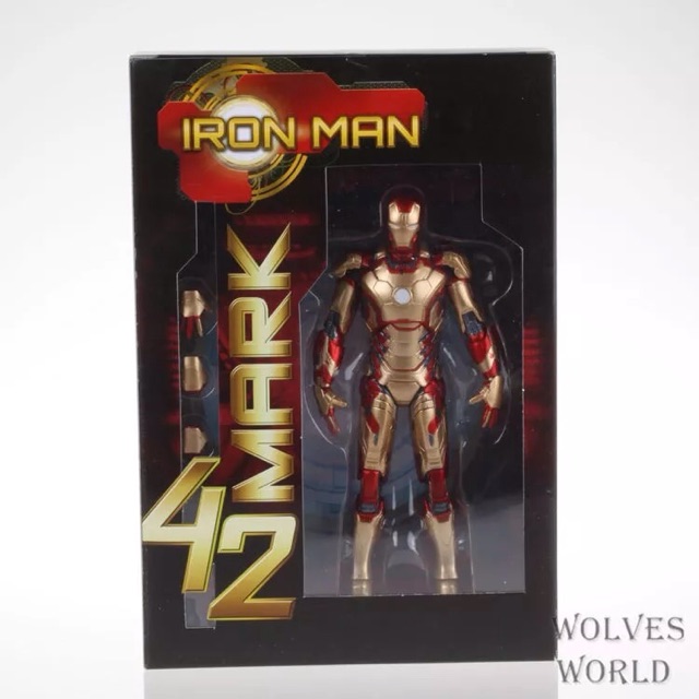 Mô Hình Nhân Vật Iron Man Mark 42 43 Chất Lượng Cao