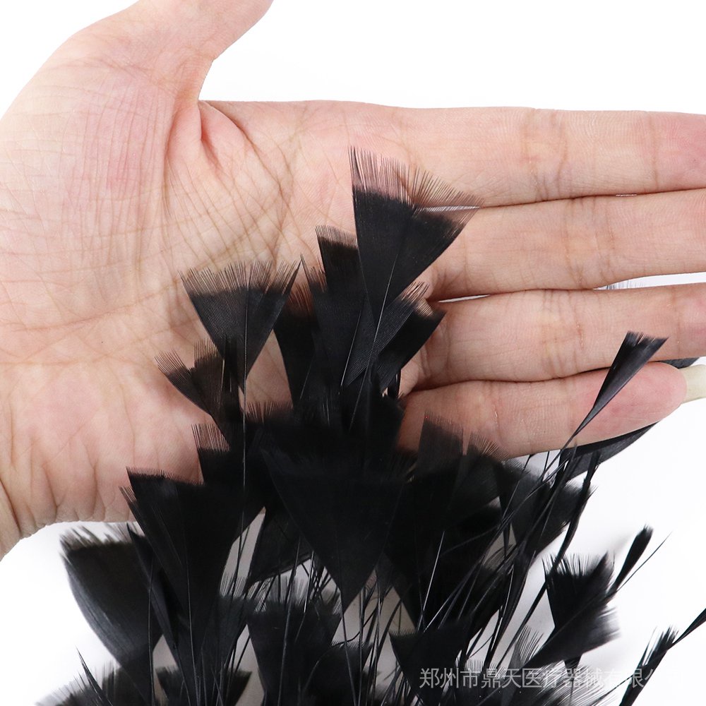 Chiều dài 25-30 cm lông gà tây trang trí hoa cho hàng thủ công tự làm trang trí tiệc tại nhà trang trí đám cưới trang trí đám cưới chùm nhiều màu nhuộm