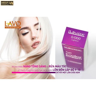Nhuộm lavox 0/000