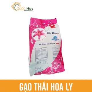 Gạo Thái Hoa Ly nhập khẩu 10kg tặng 1 gói muối