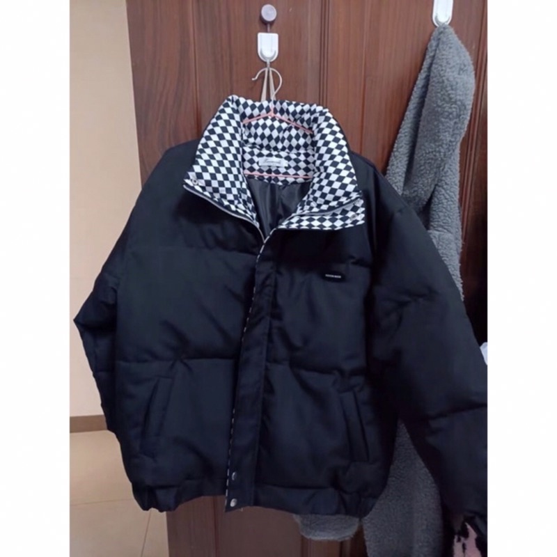 Áo Phao Béo Hoạ Tiết Caro Cho Cặp Đôi - A034