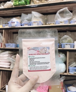 Bột dẽo hoa hồng collagen hàng handmade