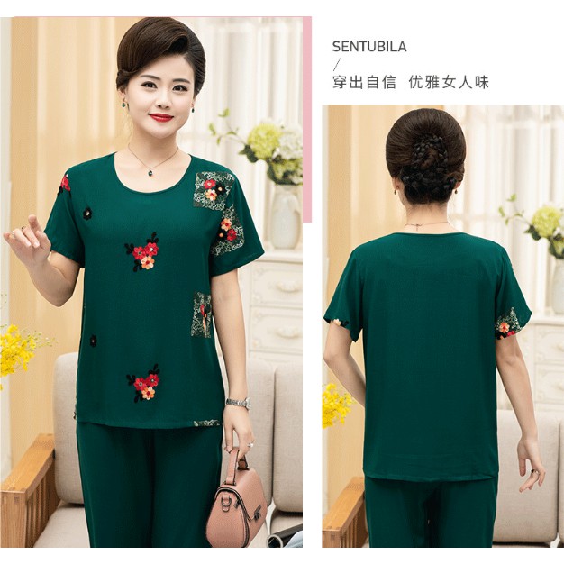 Bộ quần áo mặc nhà cho mẹ | BigBuy360 - bigbuy360.vn