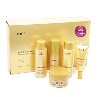 Bộ Dưỡng Trắng, Tái Sinh Da IOPE Super Vital 5 sản phẩm