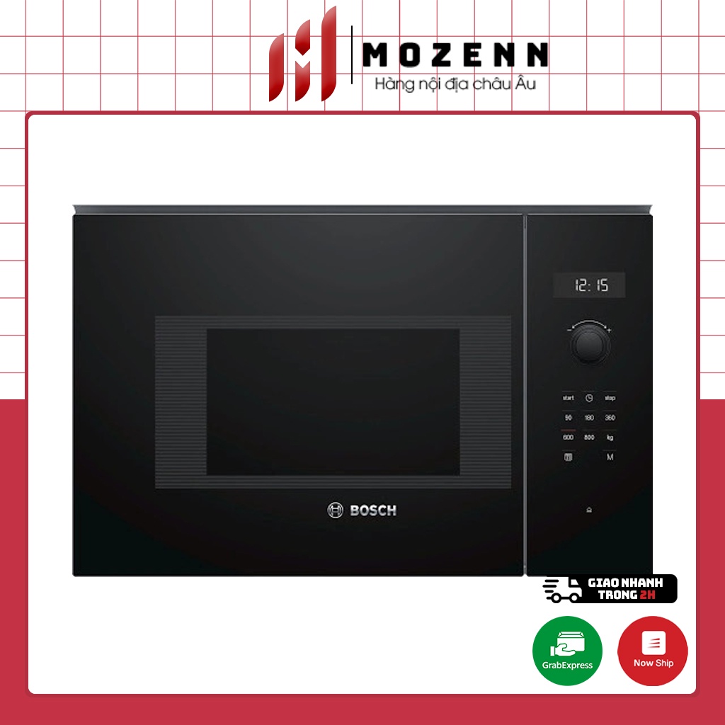 Lò vi sóng âm tủ Bosch BFL524MB0 Serie 6 chính hãng Đức bảo hành 12 th