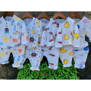 Sét 5 bộ coton giấy cho bé trai bé gái