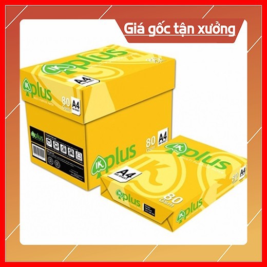 Giấy A4 IK Plus 80gsm Khang Minh Vũ