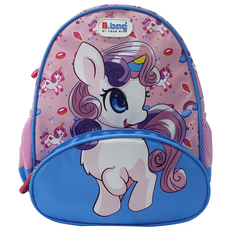 Balo mẫu giáo B.Bag Buddy-Unicorn Hồng dành cho bé 3-5 tuổi,trẻ mẫu giáo,đáng yêu,dễ thương B-12-099