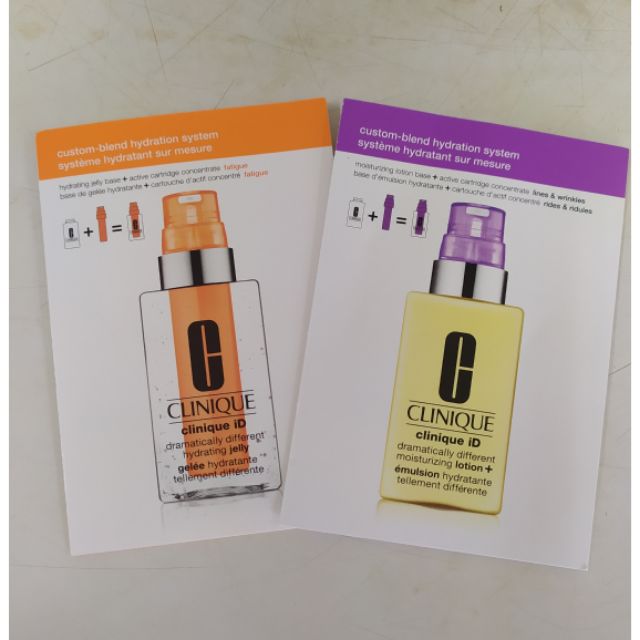 Sample kem dưỡng + tinh chất clinique ID