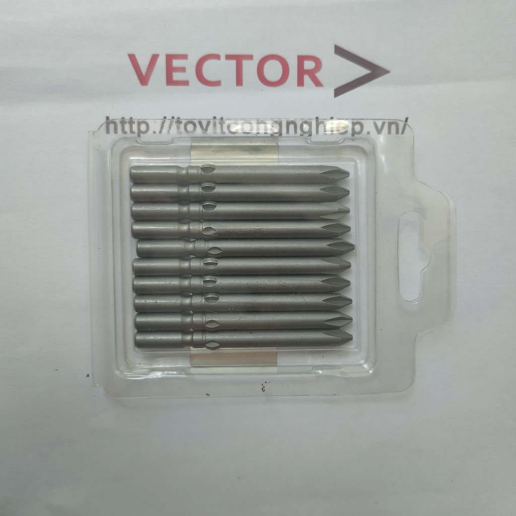 10 Mũi vặn vít Ø5*60*#1 (PH1)