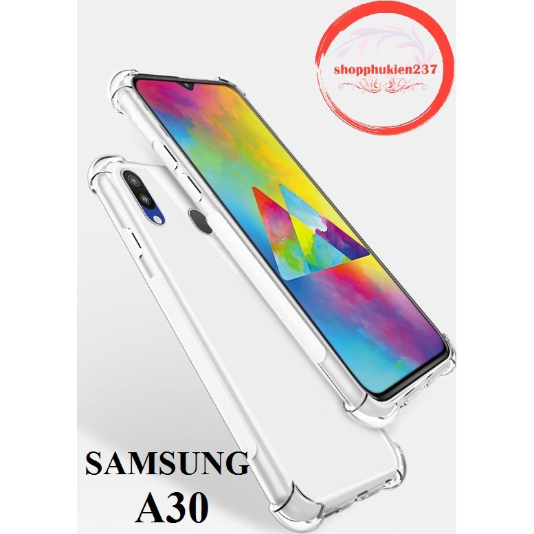 [Freeship toàn quốc từ 50k] ỐP LƯNG SAMSUNG GALAXY A30 ỐP DẺO TRONG SUỐT CHỐNG SỐC 4 GÓC CAO CẤP