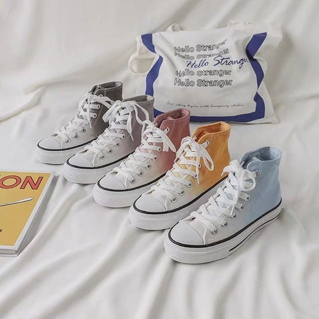 [SẴN XANH 36] CONVERSE LOANG MÀU SIÊU XINH