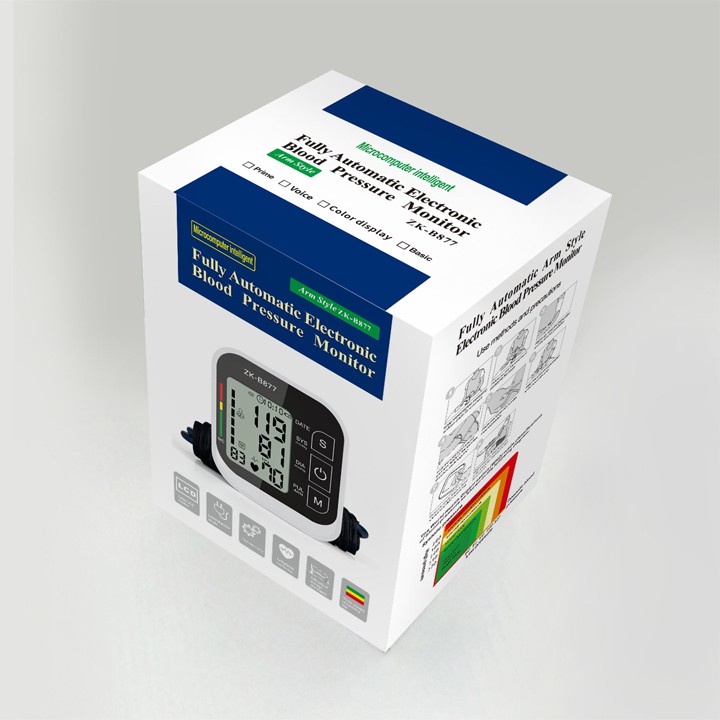 Máy đo huyết áp điện tử Jziki ZK-B877-Bảo hành 12 tháng