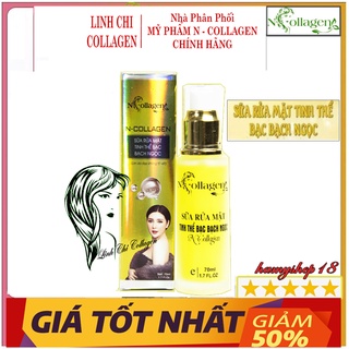 [chuẩn hàng] sữa rửa mặt Bạc Bạch Ngọc chính hãng N'Collagen