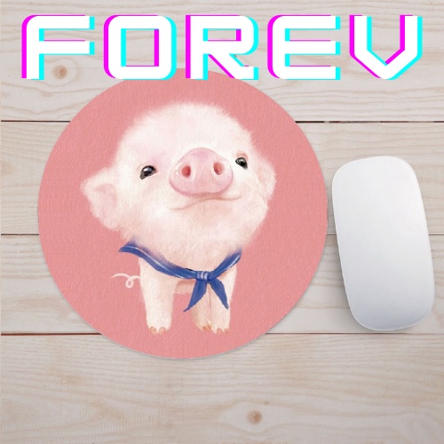 Miếng lót chuột máy tính Forev, bàn di chuột siêu dễ thương 20X20 giá rẻ, tấm lót chuột nhỏ gọn tiện lợi | BigBuy360 - bigbuy360.vn