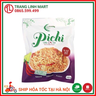 Khô gà xé Pichi vị cay 100g