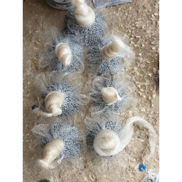 Chài suối đan tay 3kg xích