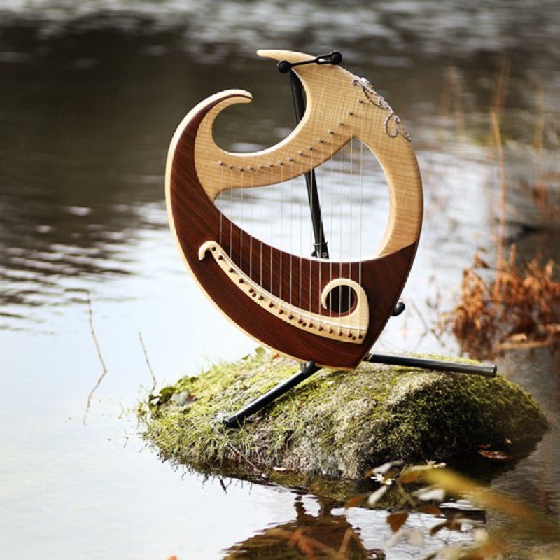 Đàn Lyre Harp đàn hạc thủ công Tặng full phụ kiện bảo hành thân đàn 10 năm tặng đàn kalimba 17 phím KATENE-W01039