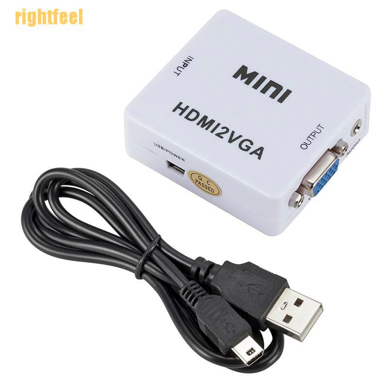Toàn Bộ Bộ Chuyển Đổi Full HDMI Sang HDMI 1080P Cho DVD HDTV Laptop