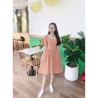 Đầm xoè cánh tên đan lưng