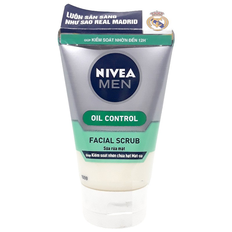 Sữa Rửa Mặt nivea For Men 100g ( mẫu cũ )