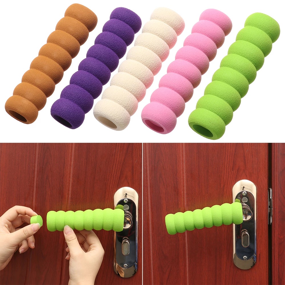 Miếng Xốp Mềm Chặn Cửa Chống Va Chạm An Toàn Cho Bé