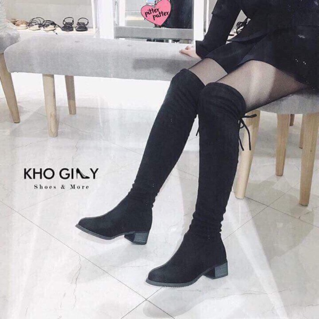 👢 Bốt đùi  3p - bao chất dày dặn - có sẵn 
