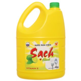 Nước rửa chén NET sạch hương chanh 3,8 kg