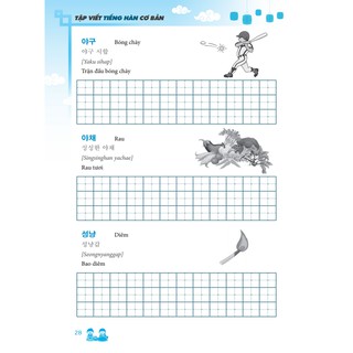 Sách - Tập Viết Tiếng Hàn Cơ Bản