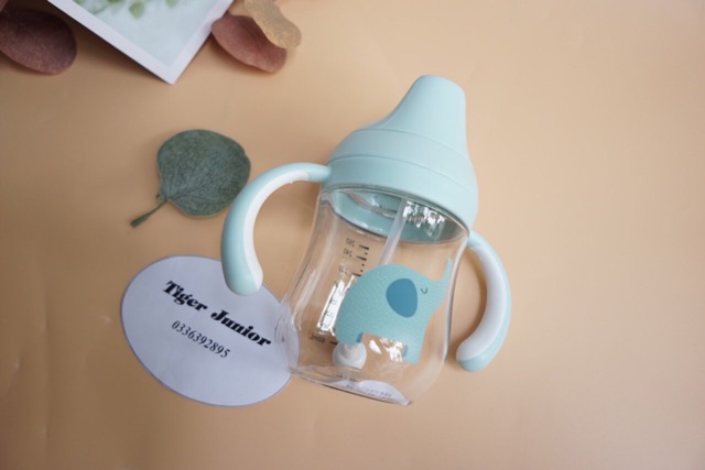 Bình Nước Cho Bé Tập Uống YEAHPY Mỏ Vịt 260ml DDBN242