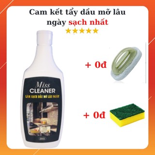 Chai tẩy dầu mỡ nhà bếp lâu ngày siêu sạch loại 500ml, hàng Việt Nam chất lượng cao