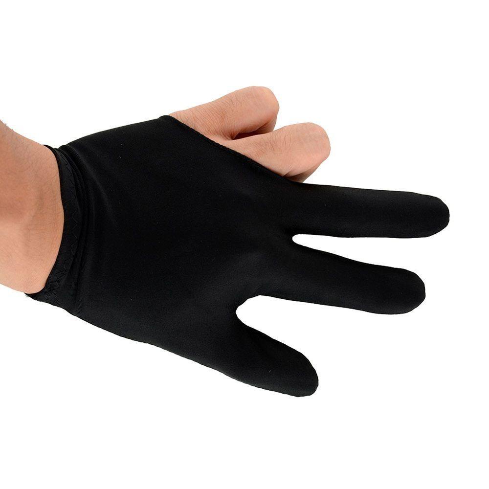 Bộ 4 Găng Tay Nylon Màu Đen Chuyên Dụng Cho Cue
