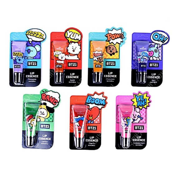 [Hàn Quốc] Son Dưỡng Môi  BT21 Lip Essence Line Friends