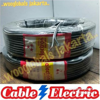 Dây Cáp Điện 100m Tr 2x18 2 Màu Đen Trắng
