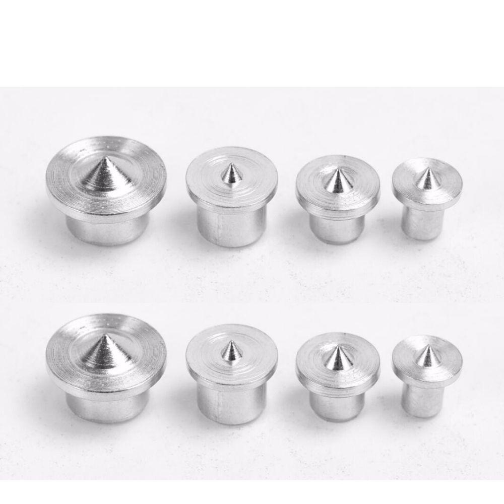 KUNHEV Set 4 / 8 Ghim Đầu Nhọn Màu Trơn Kết Hợp Chính Xác