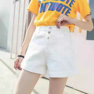 Quần Short Cạp Cao Xếp Ly -( kèm thắt lưng)