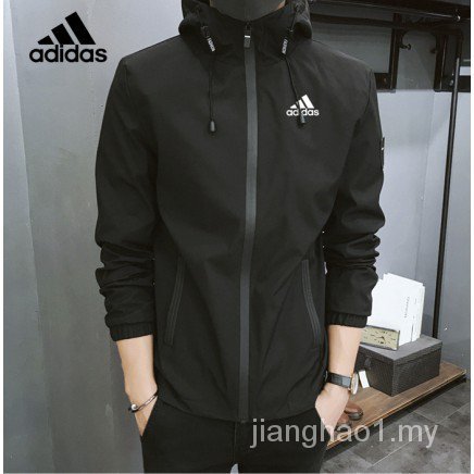 Áo Khoác Hoodie Adidas Chống Thấm Nước Thời Trang Cho Nam