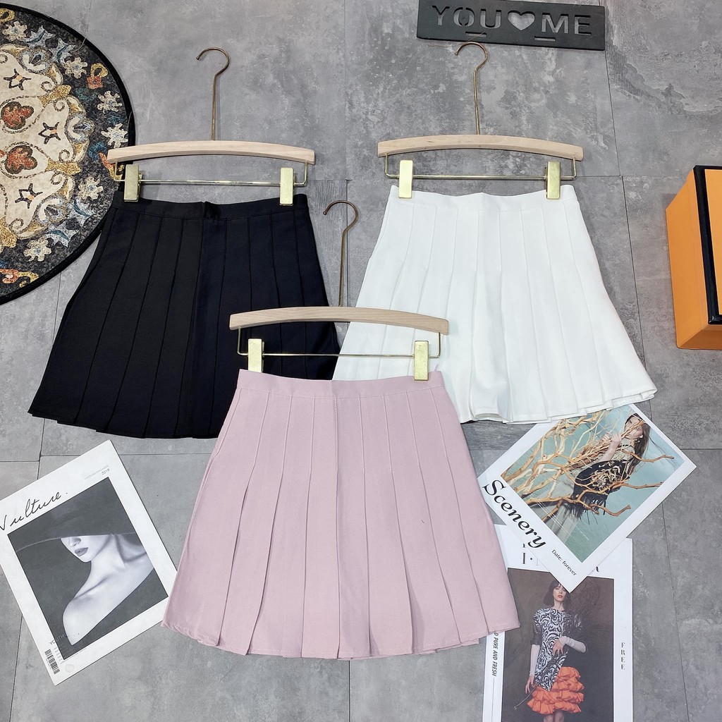 Chân váy xếp ly 3 màu mã 830 xinh(kèm ảnh thật) | BigBuy360 - bigbuy360.vn