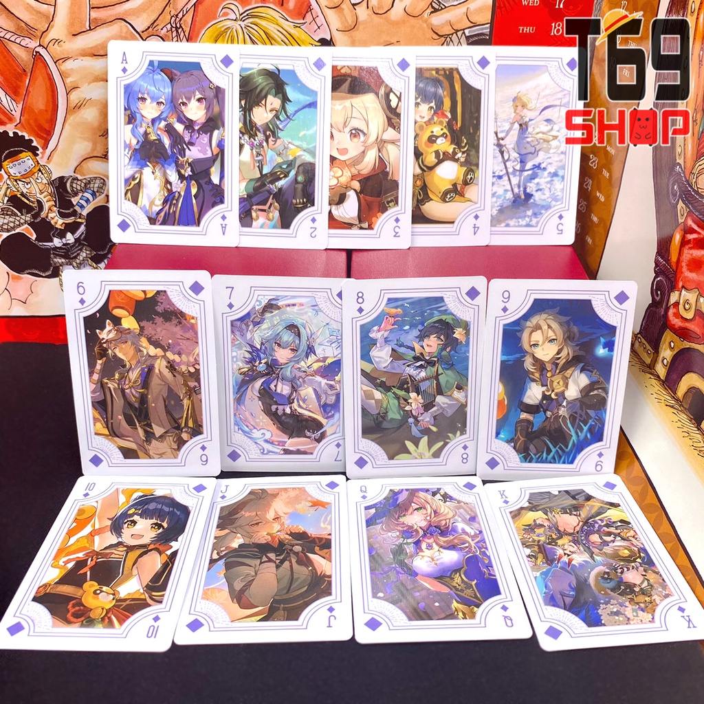 Bài tây game Genshin Impact - Mẫu 2