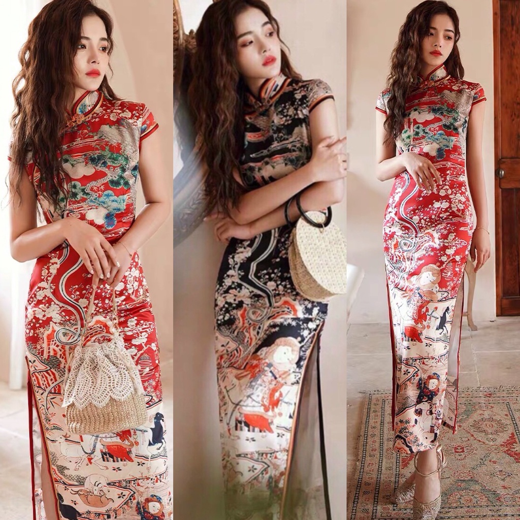 ĐẦM CỔ TÀU HOẠ TIẾT (KÈM VIDEO HÌNH THẬT)